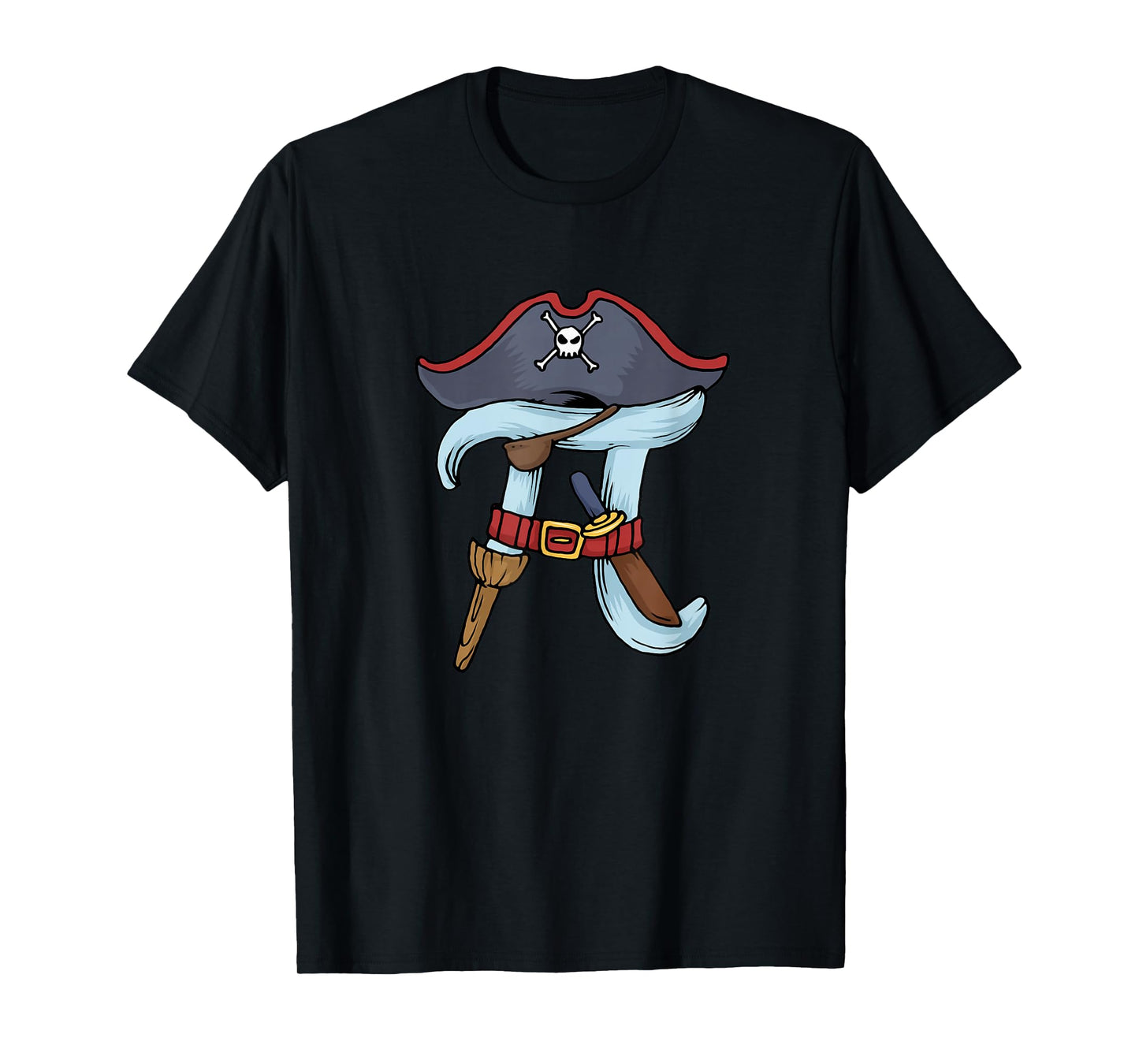 Pi Rate Funny Math Pi Pirates T-Shirt