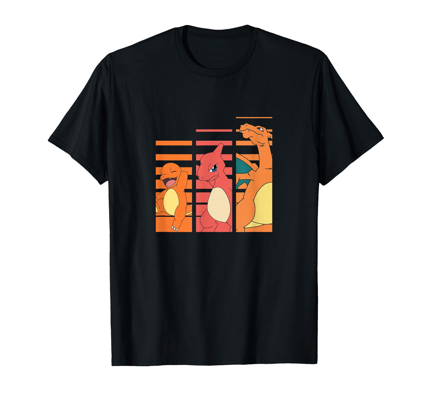 Pokémon - Charmander Evolutions T-Shirt