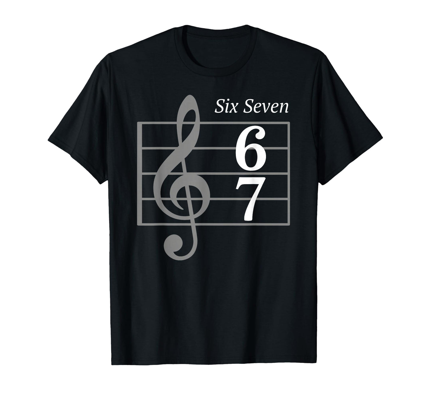 67 Meme Music Slang Musician Six Seven Funny Music Teacher T-Shirt