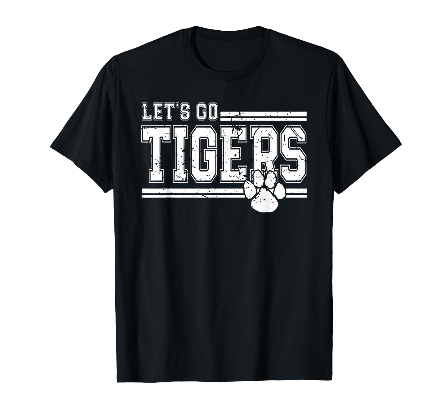 Vintage Tigers School Sports Name Retro for Men Women Kids T-Shirt