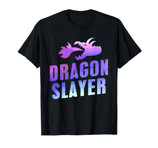 Dragon Slayer - Anime Gamer Fantasy Gaming T-Shirt