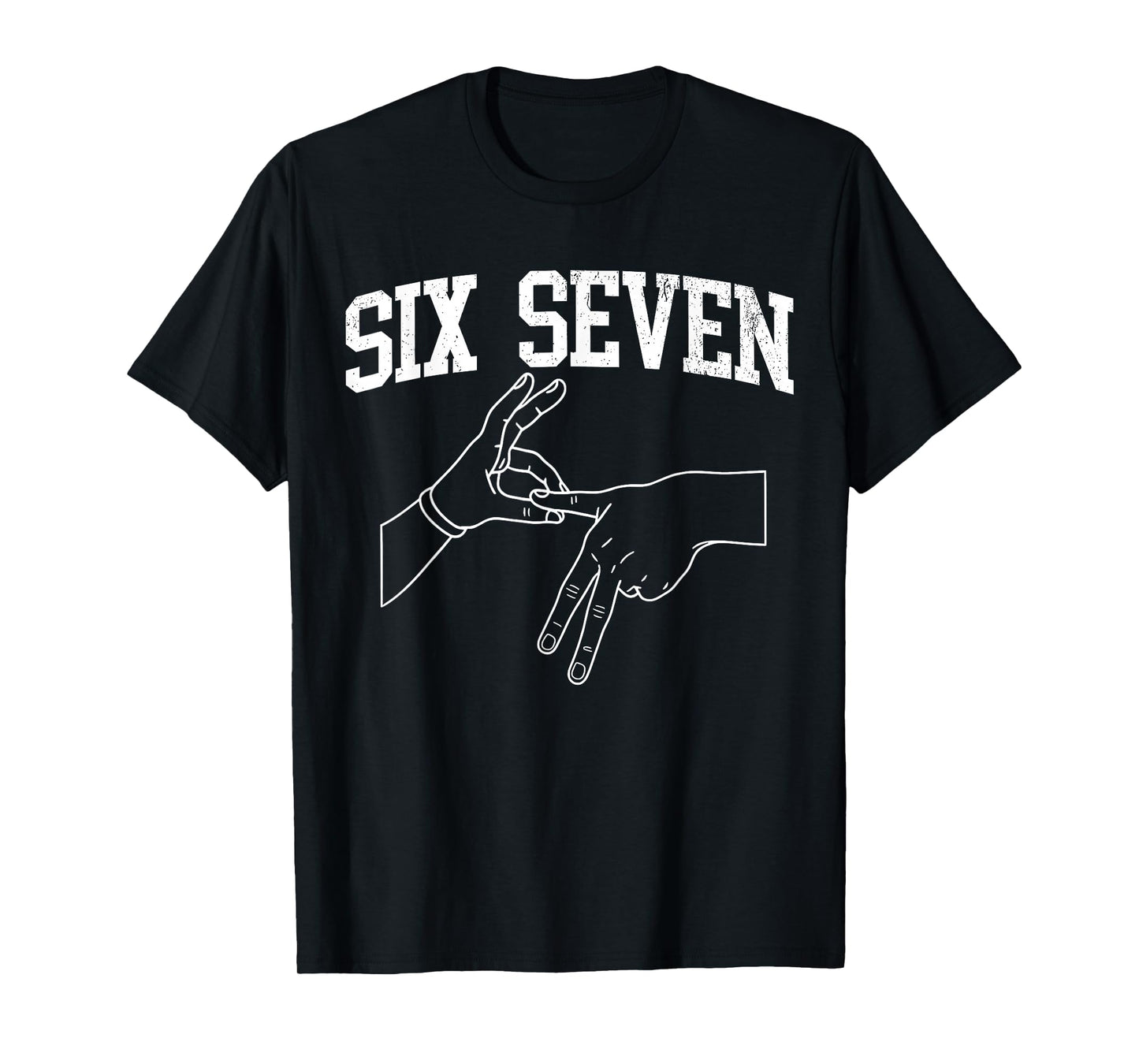 Six Seven 6 7 Meme Gen Alpha Gen Z Humor Funny T-Shirt