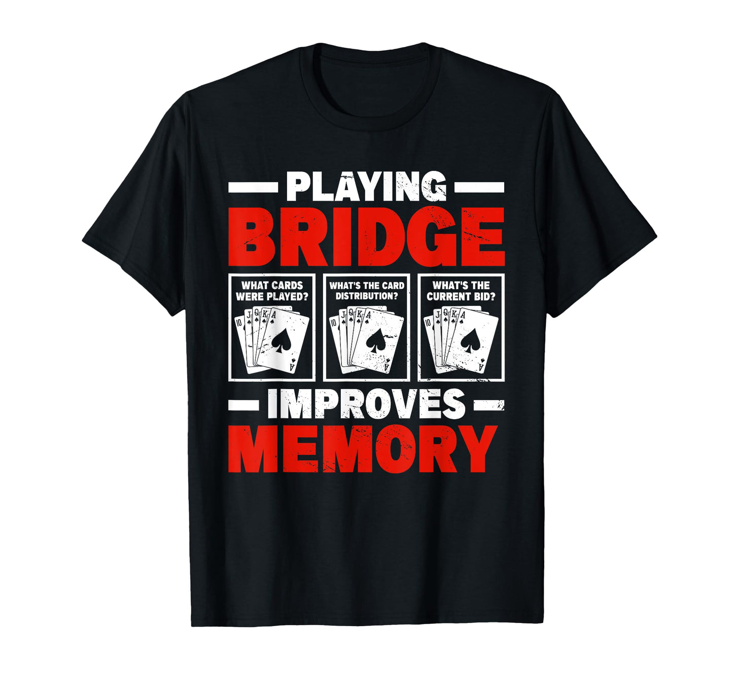 bridge card game funny bridge player T-Shirt
