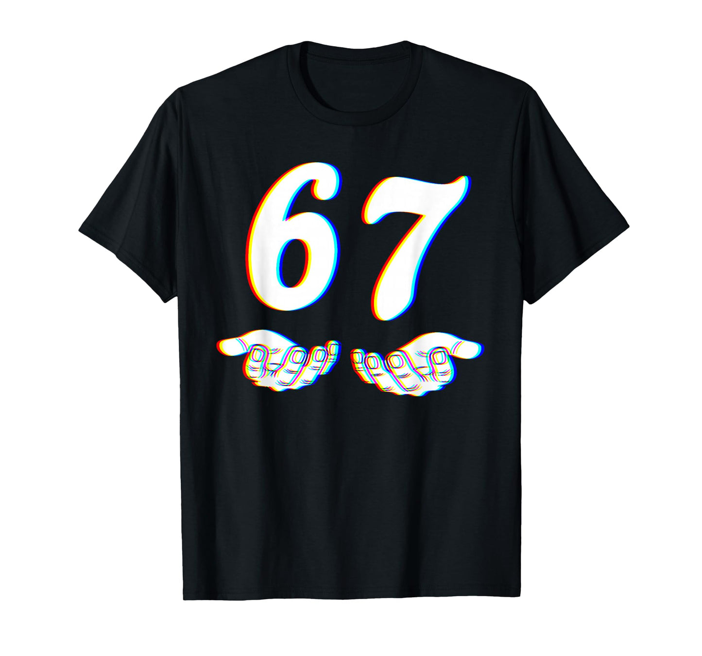 Funny 67 Six Seven Meme Couple Matching Halloween Costume T-Shirt