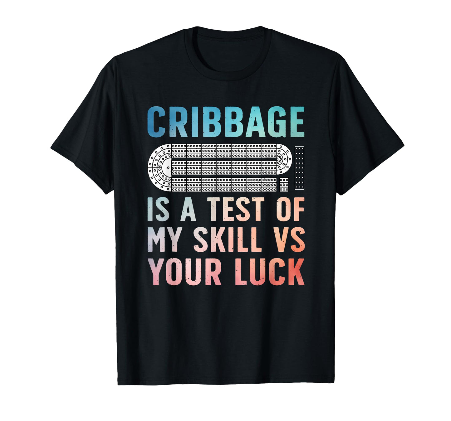 Funny Cribbage Design For Men Women Card Game Cribbage Lover T-Shirt