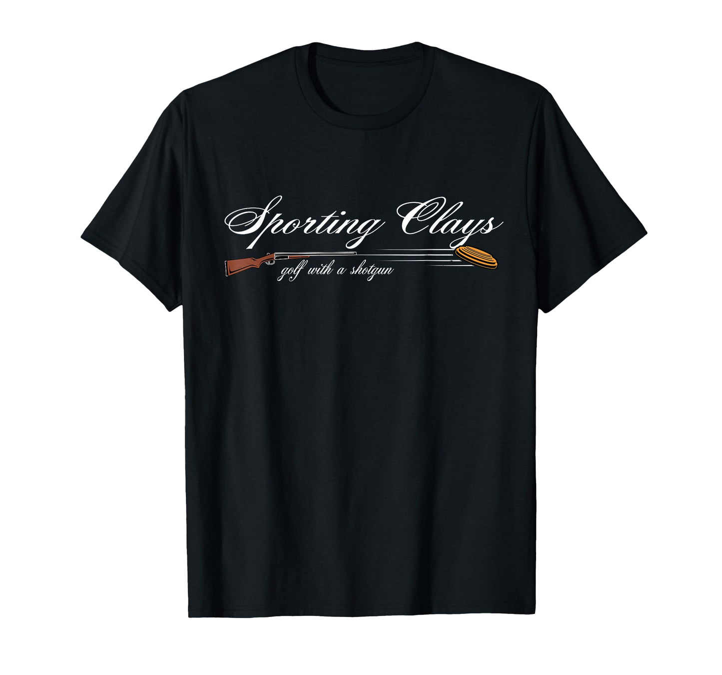 Sporting Clays - Golf With A Shotgun - Skeet Trap Clay T-Shirt