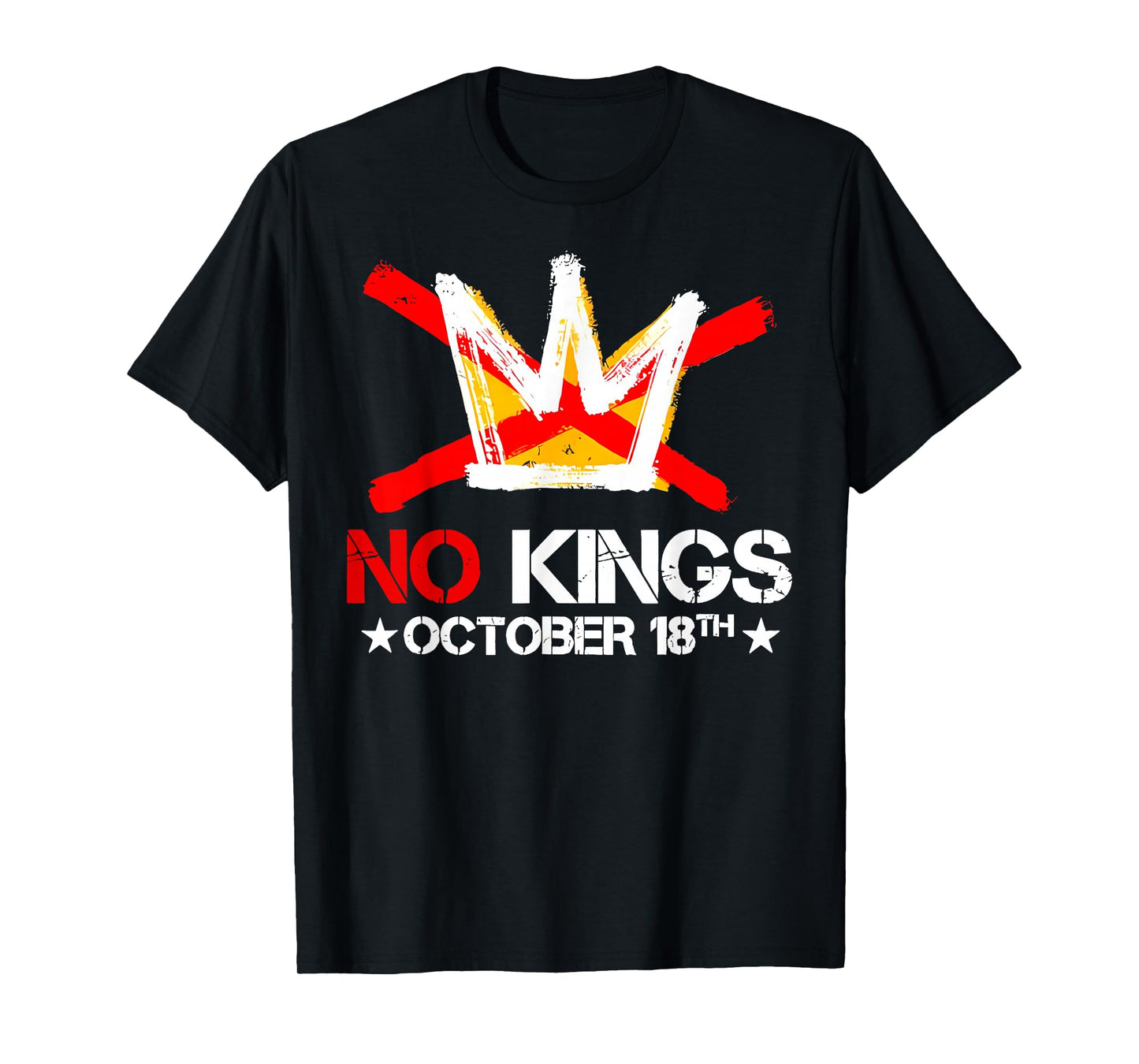 No Kings Shirt Men Women No Kings October 18 T-Shirt