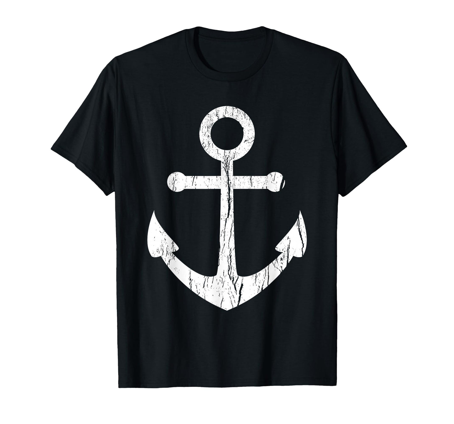 Vintage Boat Anchor T Shirt Nautical Sailing Mens, Boys Gift T-Shirt
