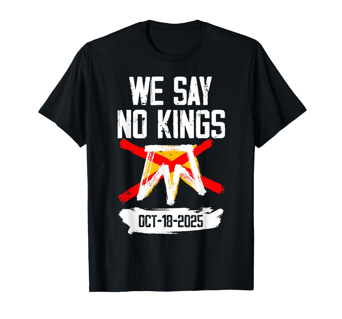 No Kings October 18 No Kings Day T-Shirt