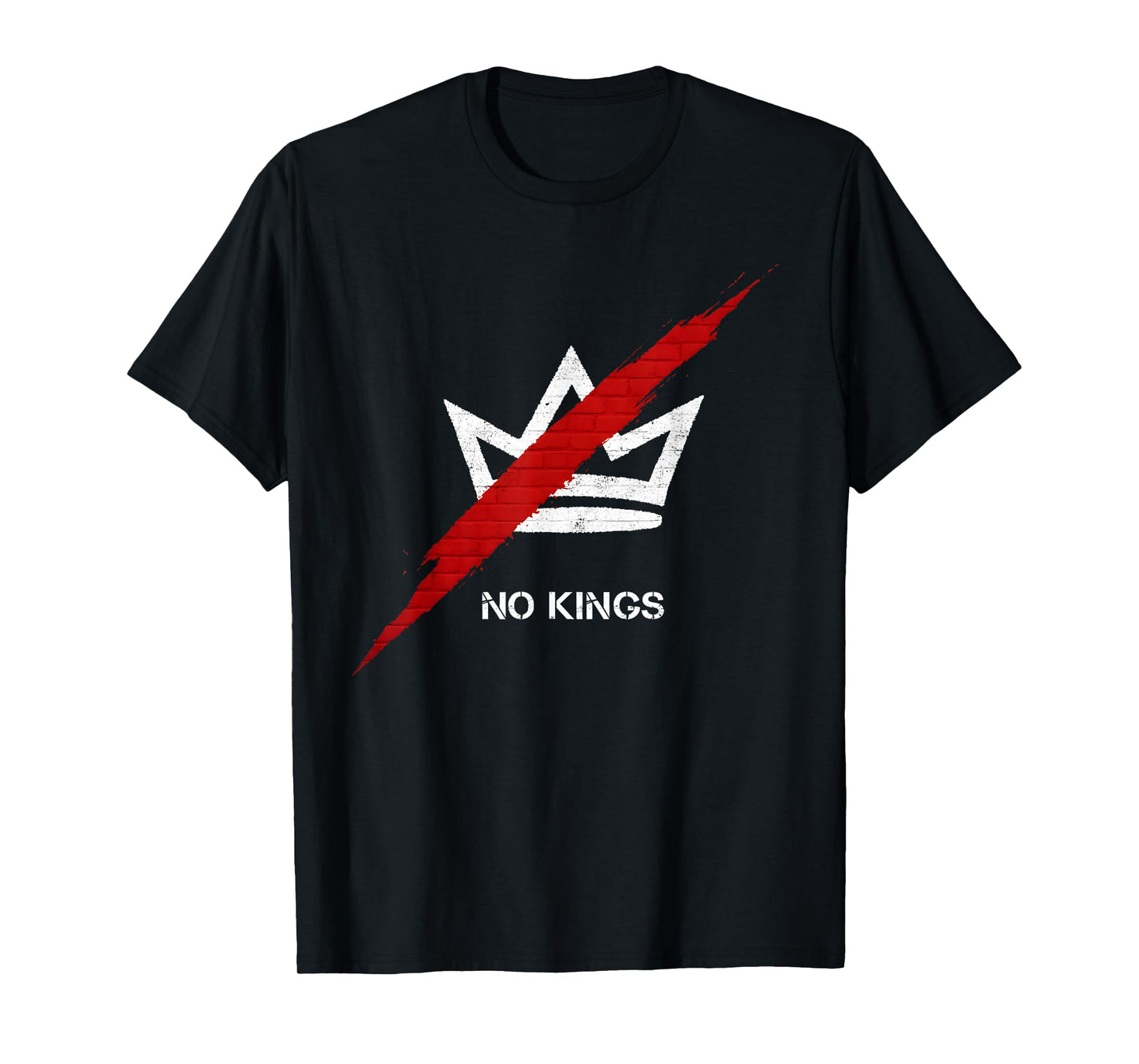 No Kings Protest Democracy No Kings in America Patriotic T-Shirt