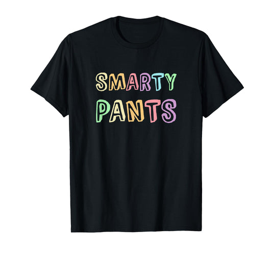 Cute Little Miss SMARTY PANTS High School Graduation Mr 6 7 T-Shirt