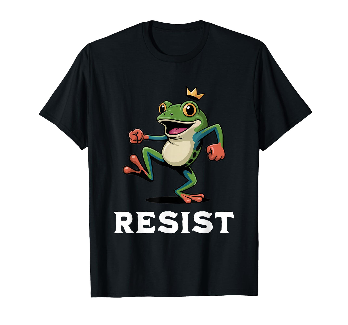 Portland Frog Protest tee for Men and Women No Kings T-Shirt