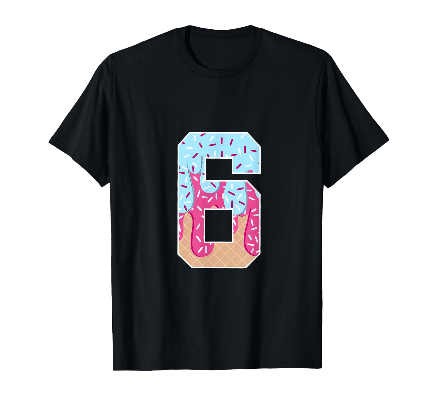 67 Ice Cream Drip Meme Six Seven Gen Alpha Slang T-Shirt