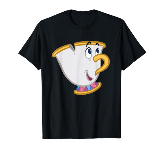Disney Beauty and the Beast Chip Big Face Costume T-Shirt
