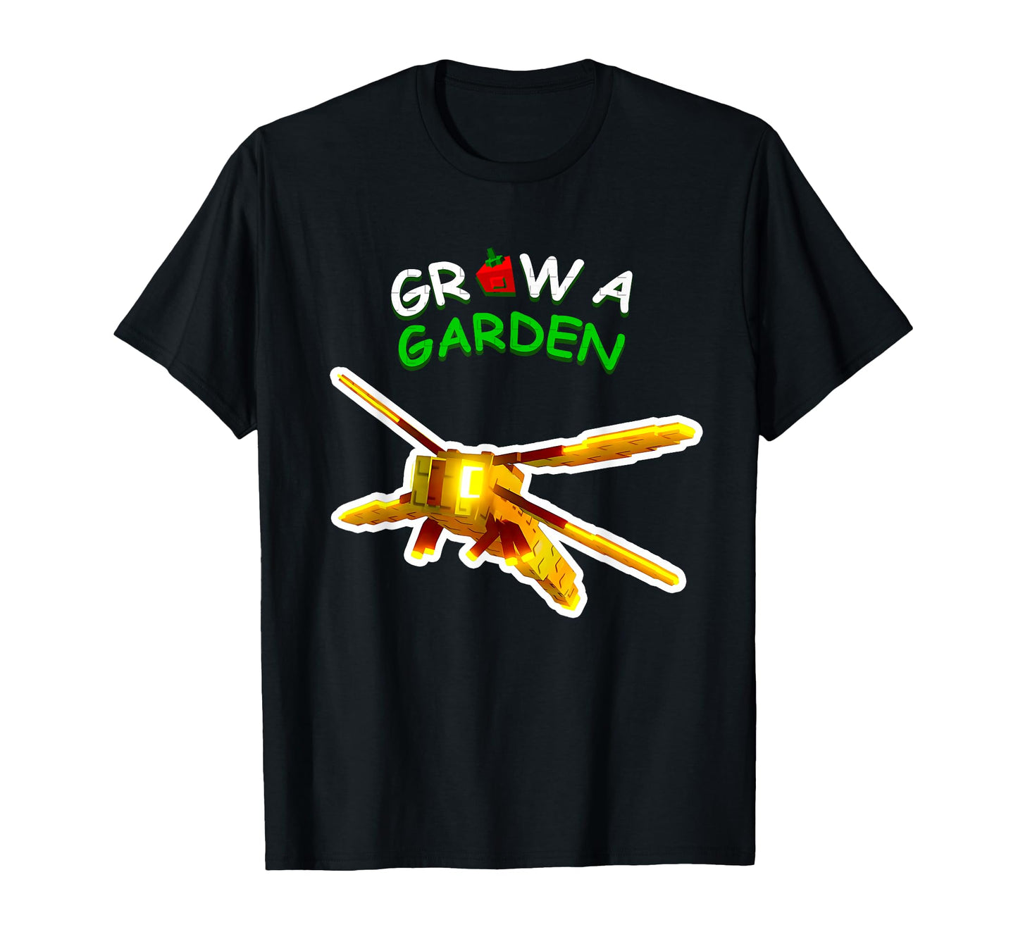 Grow a Garden Dragonfly Divine Pet Art Gamer Fan T-Shirt