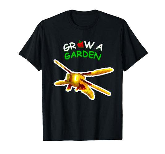 Grow a Garden Dragonfly Divine Pet Art Gamer Fan T-Shirt