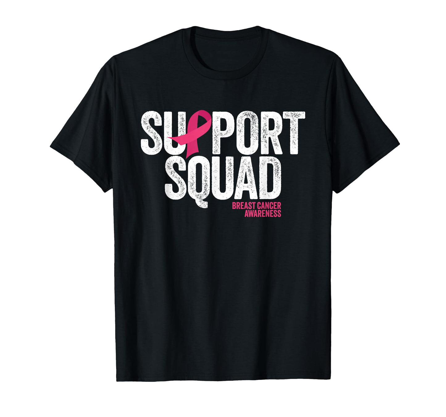 Breast Cancer Shirts Support Squad Breast Cancer Awareness T-Shirt