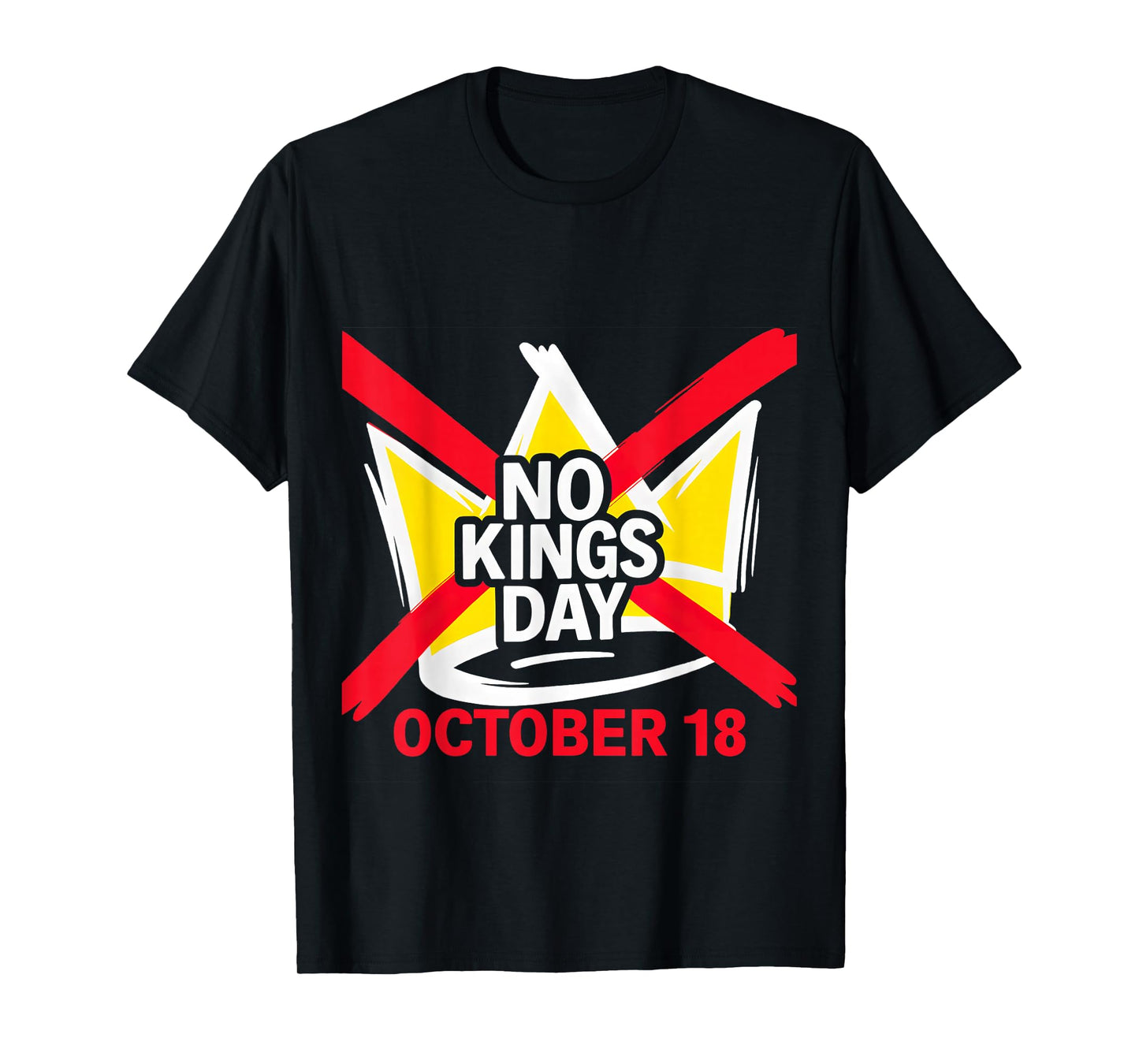 No Kings Day Patriotic No Kings 2025 T-Shirt