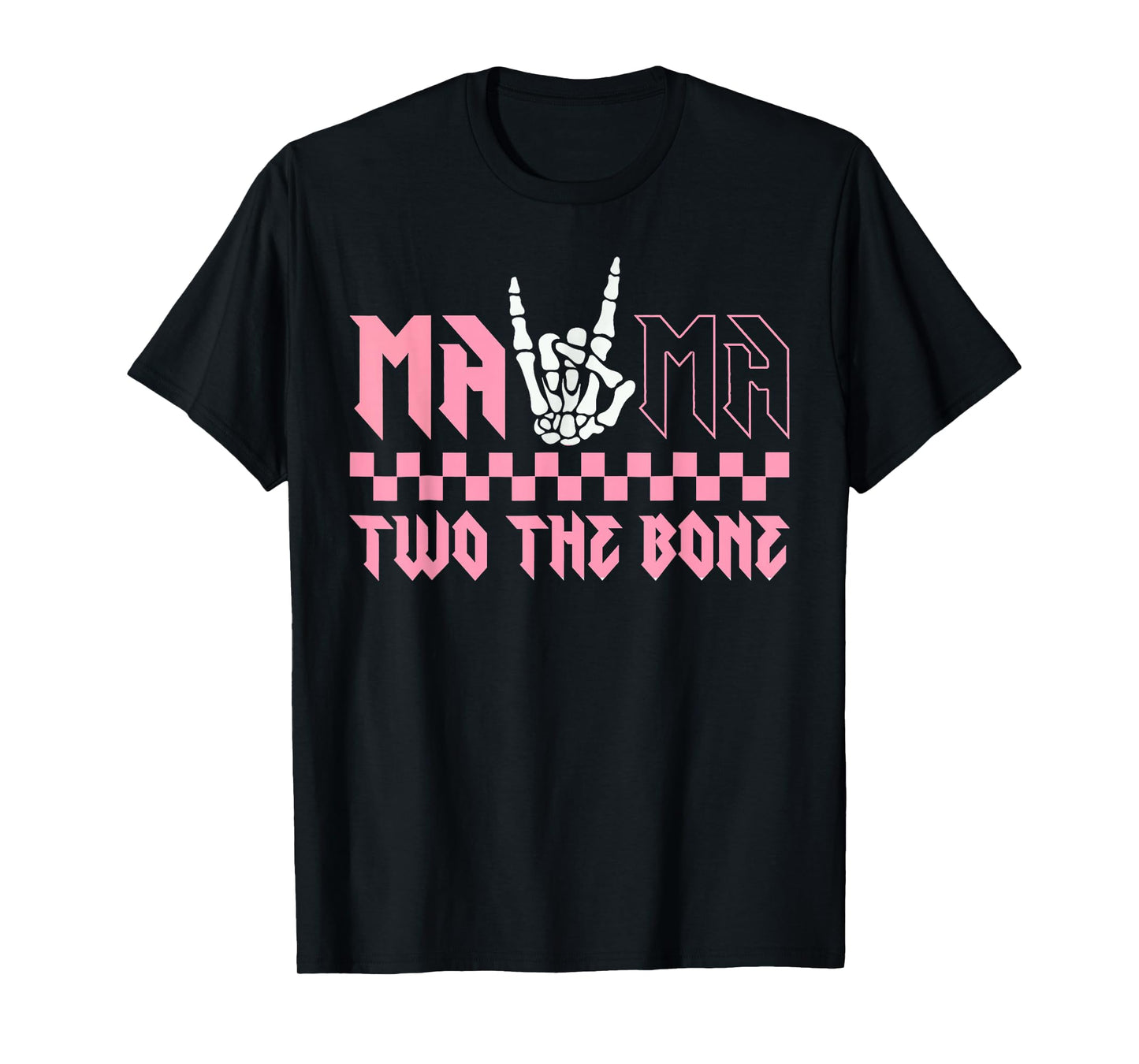 Mama Of The Bad Two the Bone Birthday 2 Years Old Birthday T-Shirt
