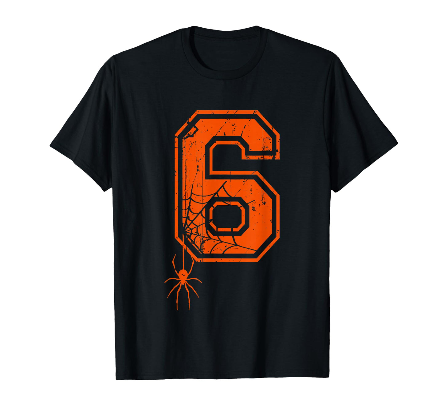 Number 6 67 Meme Halloween Spider Costume Matching Group T-Shirt
