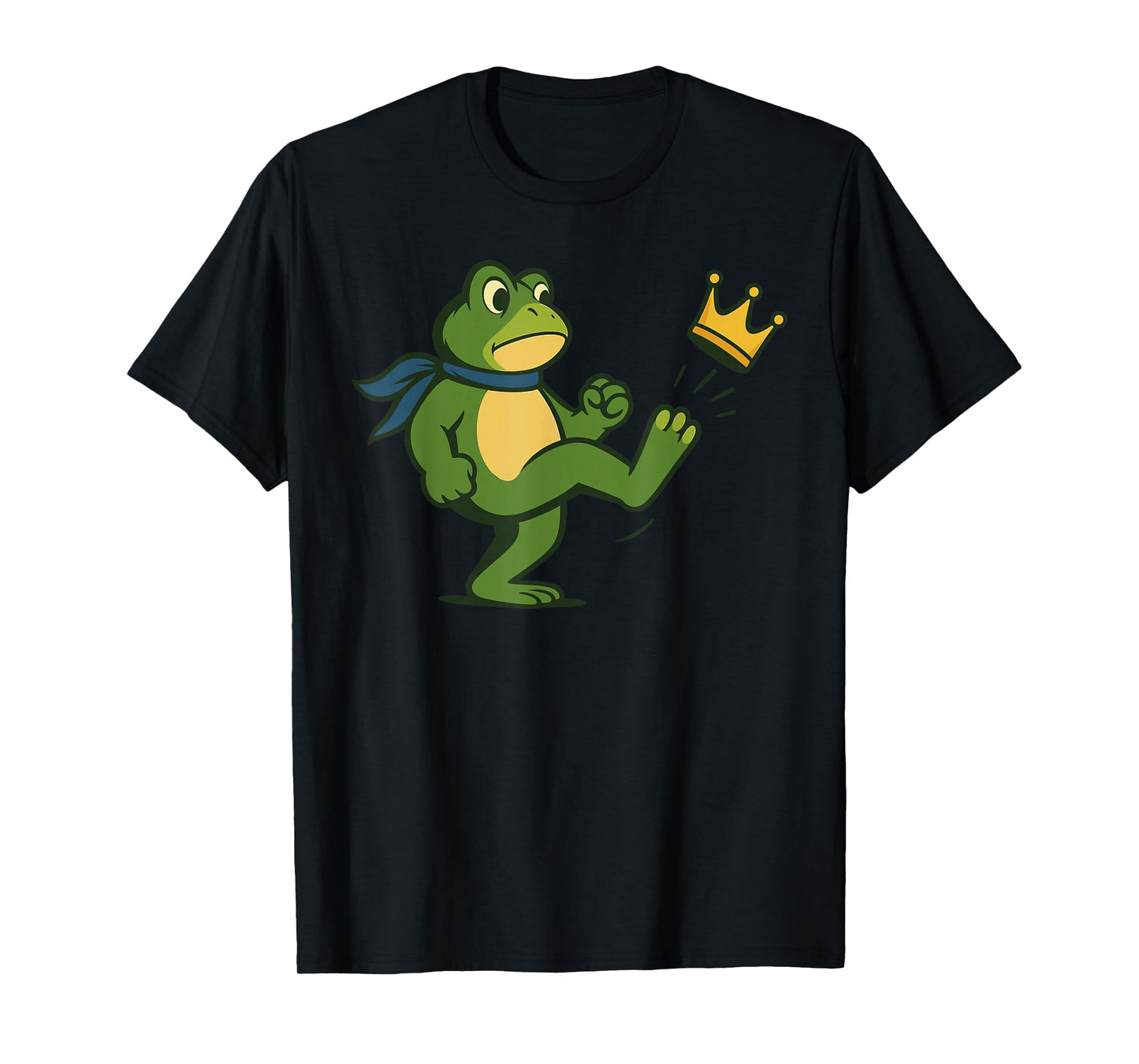 Portland Frog Protest Funny No Kings T-Shirt