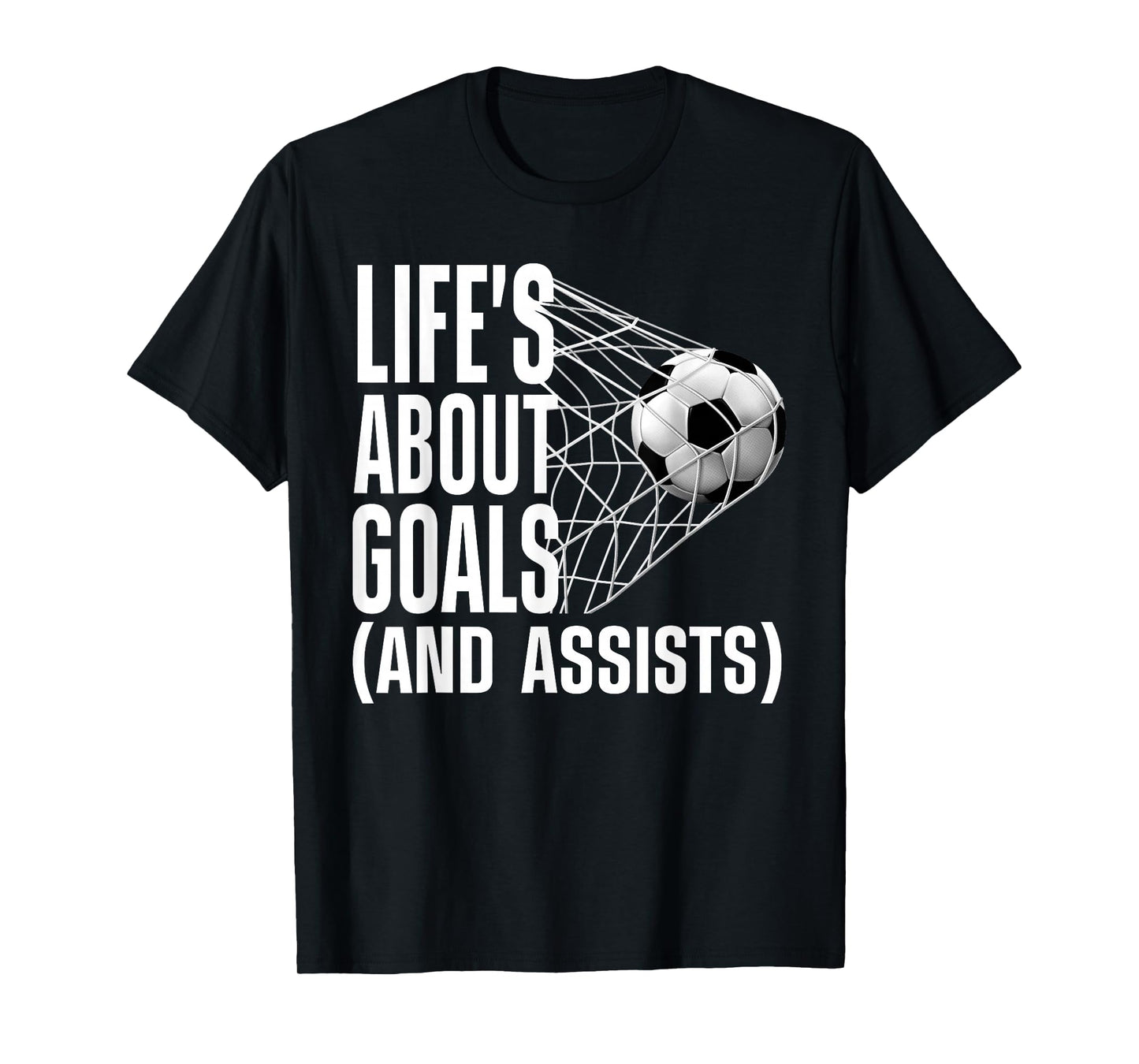 Cool Soccer For Men Women Soccer Lovers Player Football Goal T-Shirt