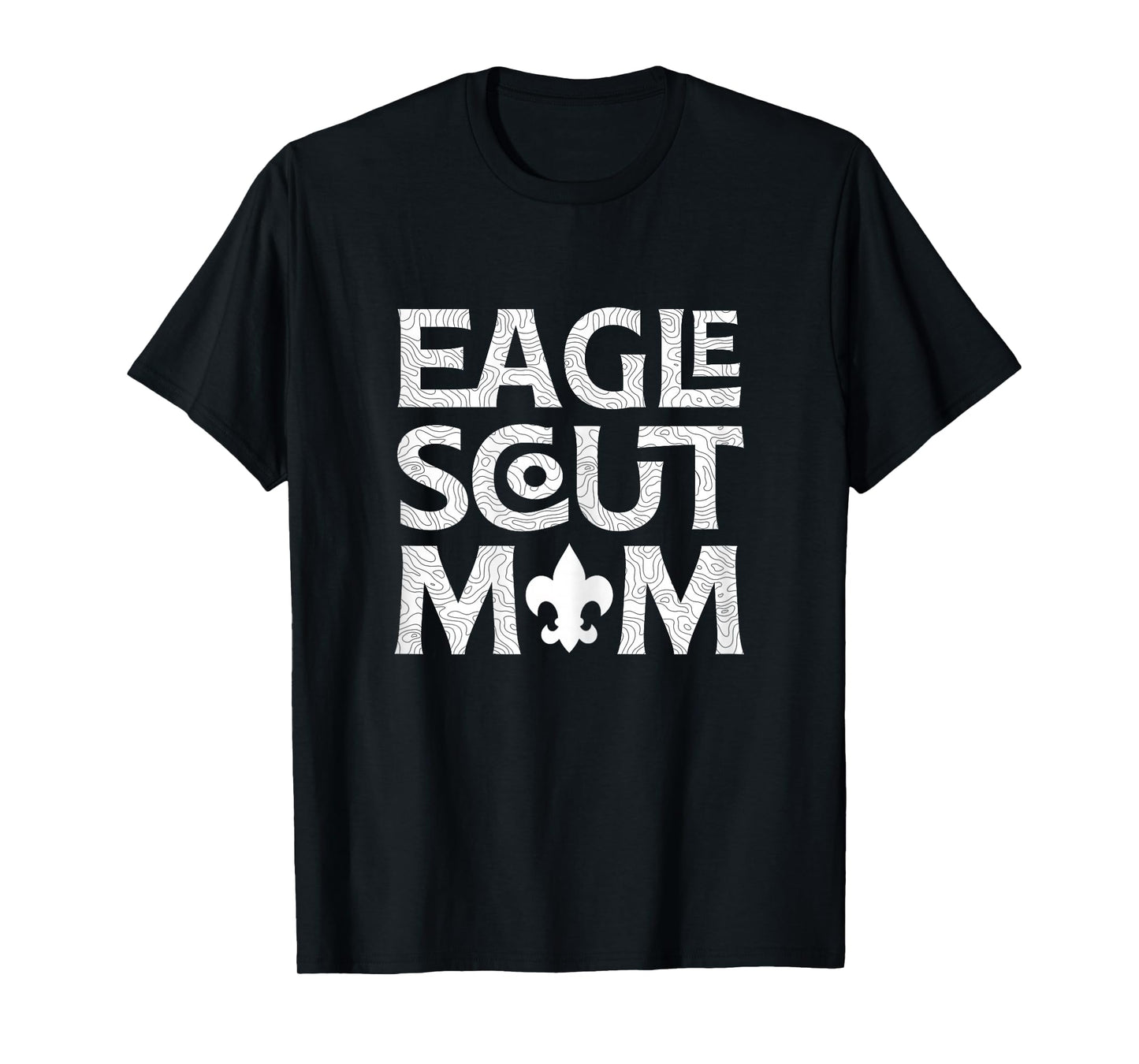 Eagle Scout Mom Fleur-de-lis T-Shirt
