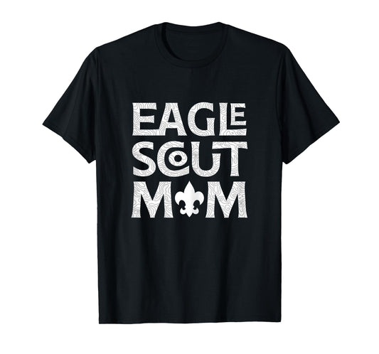 Eagle Scout Mom Fleur-de-lis T-Shirt