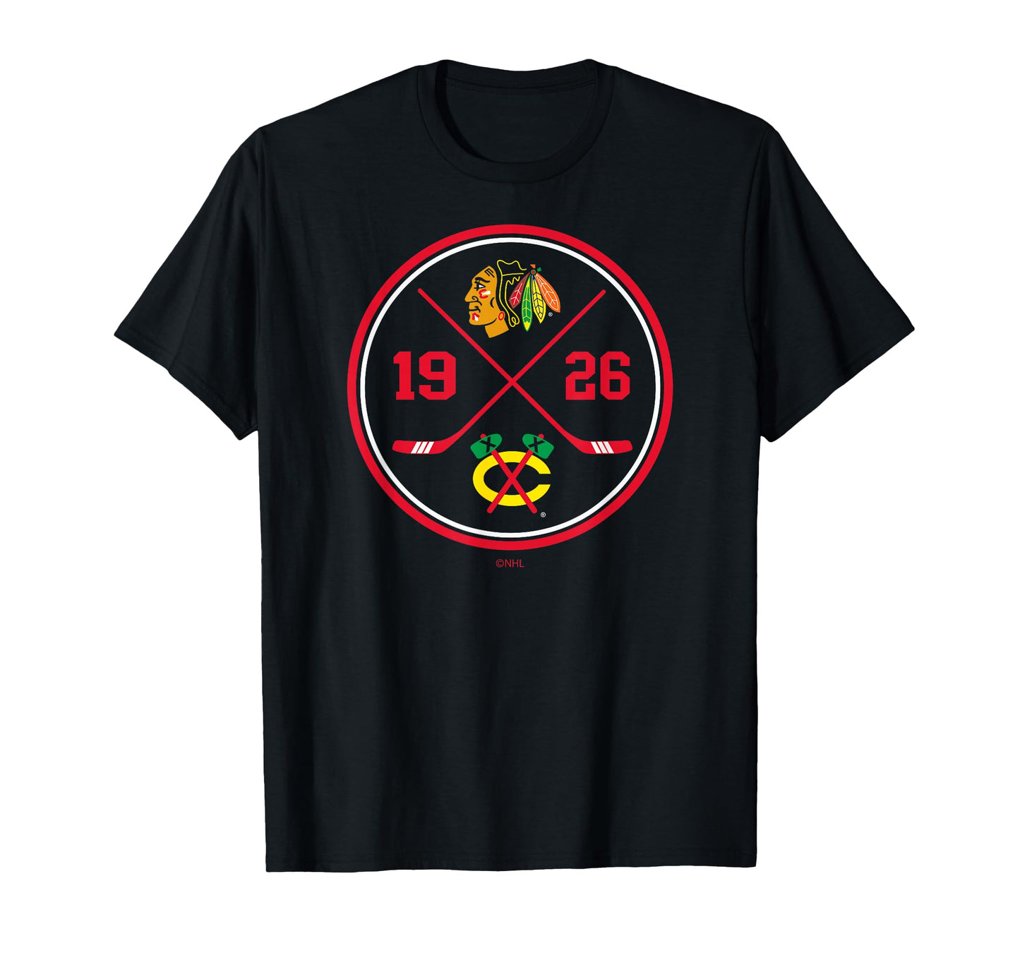 Chicago Blackhawks Prize Black Officially Licensed T-Shirt