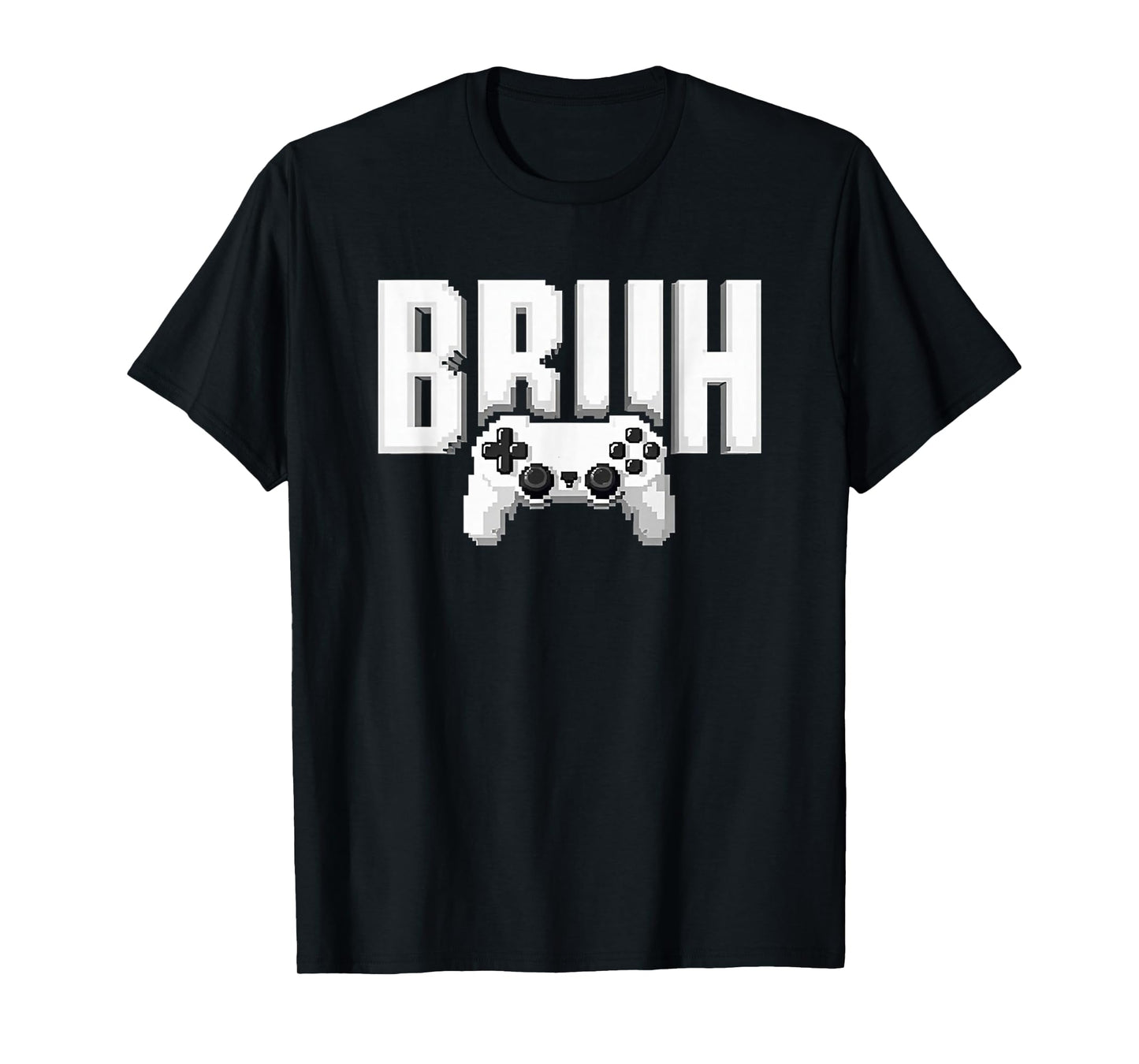 Video Gamer funny BRUH game controller for kids Men youth T-Shirt