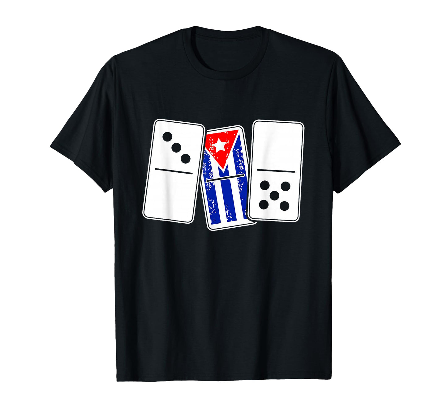Funny Cuban Cubana Domino Player Gift 305 T-Shirt