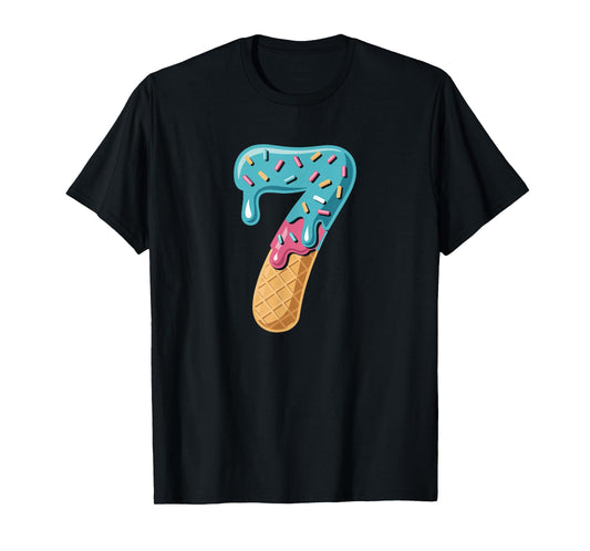 67 Ice Cream Drip Meme Funny Six Seven Matching Partner 2of2 T-Shirt
