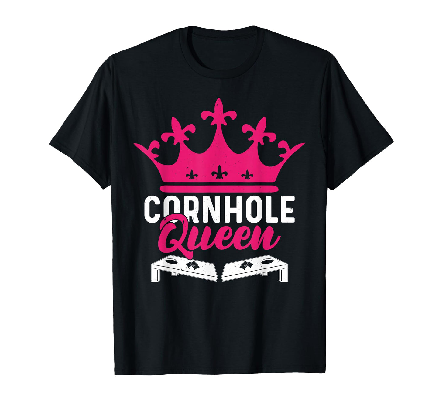 Cornhole Queen Funny Cornhole T-Shirt