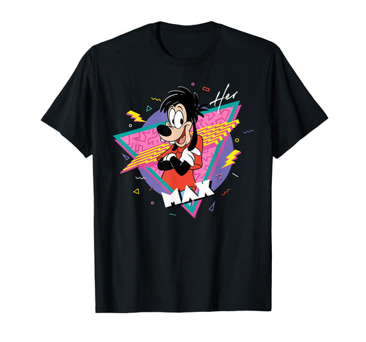 Disney A Goofy Movie Retro ’90s Couples Matching Her Max T-Shirt