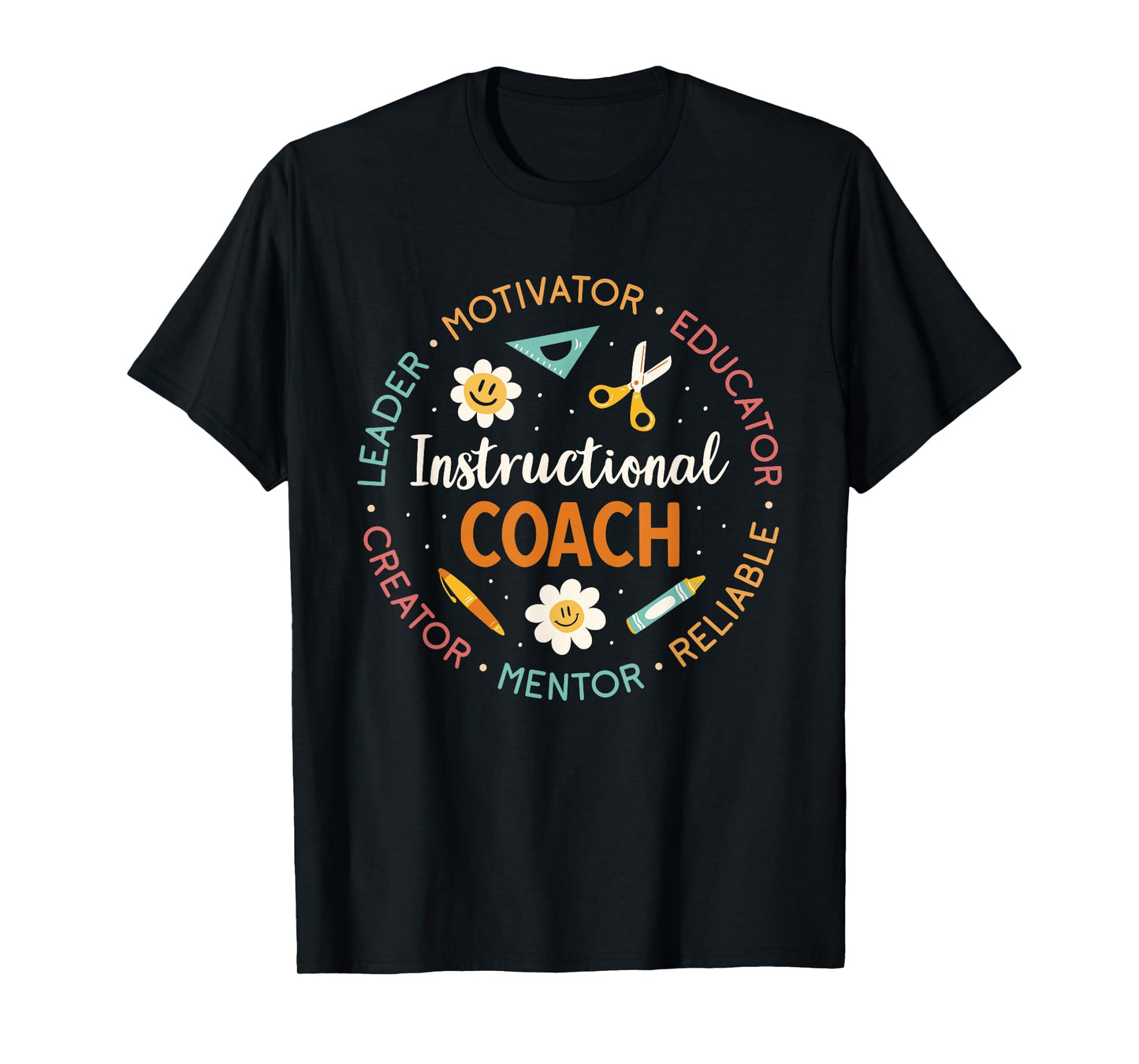 Instructional Coach Back To School Teacher T-Shirt