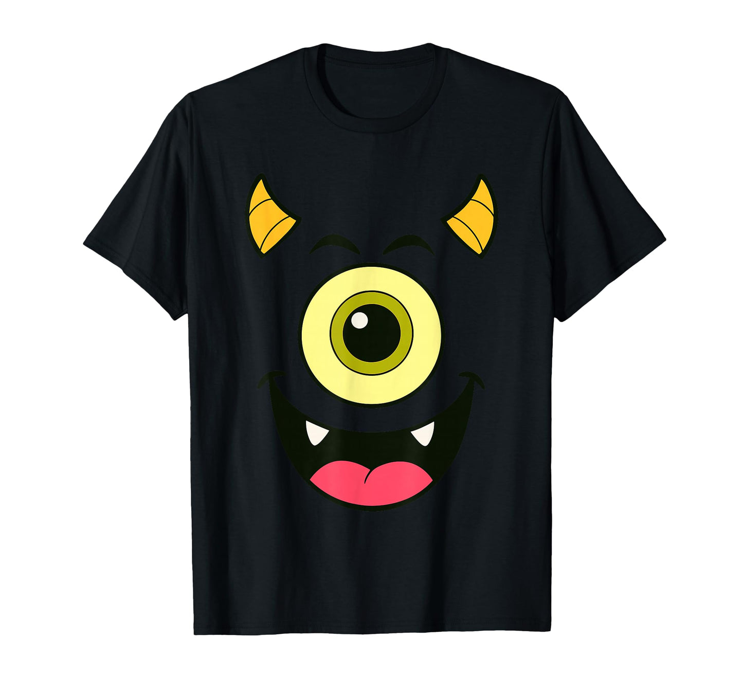 Monster Costume for Boys, Funny One Eyed Halloween Cartoon T-Shirt