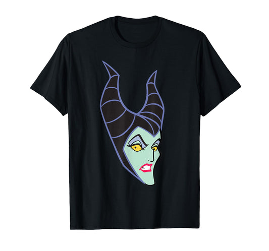 Disney Villains Maleficent Sleeping Beauty Big Face Costume T-Shirt