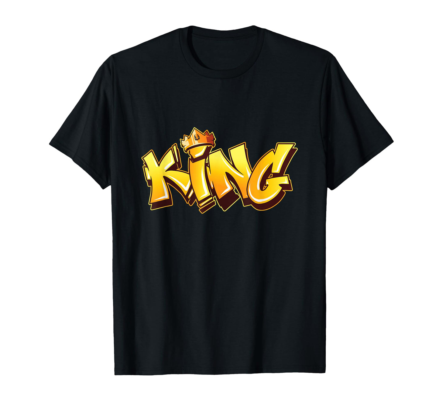 King Graffiti Art Street Art Urban Style Spray Paint Hip Hop T-Shirt