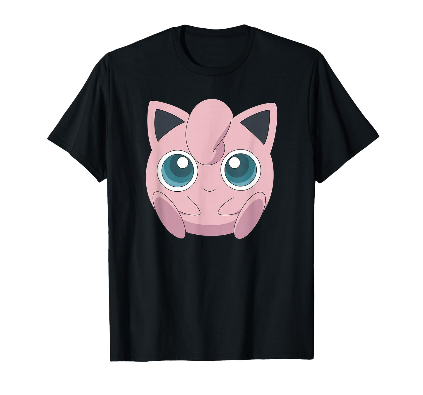 Pokémon Jigglypuff Cute Fairy Big Face T-Shirt