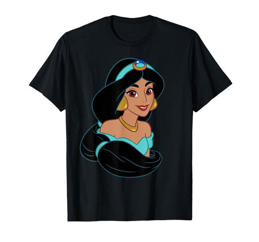 Disney Aladdin Princess Jasmine Big Face Costume T-Shirt