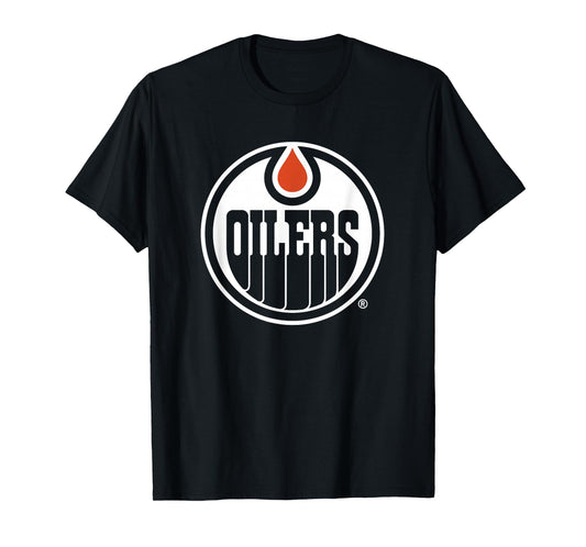 Edmonton Oilers Icon Royal Blue Officially Licensed T-Shirt