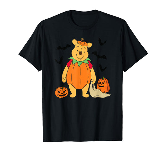 Disney Winnie The Pooh Halloween Big Pumpkin Pooh T-Shirt