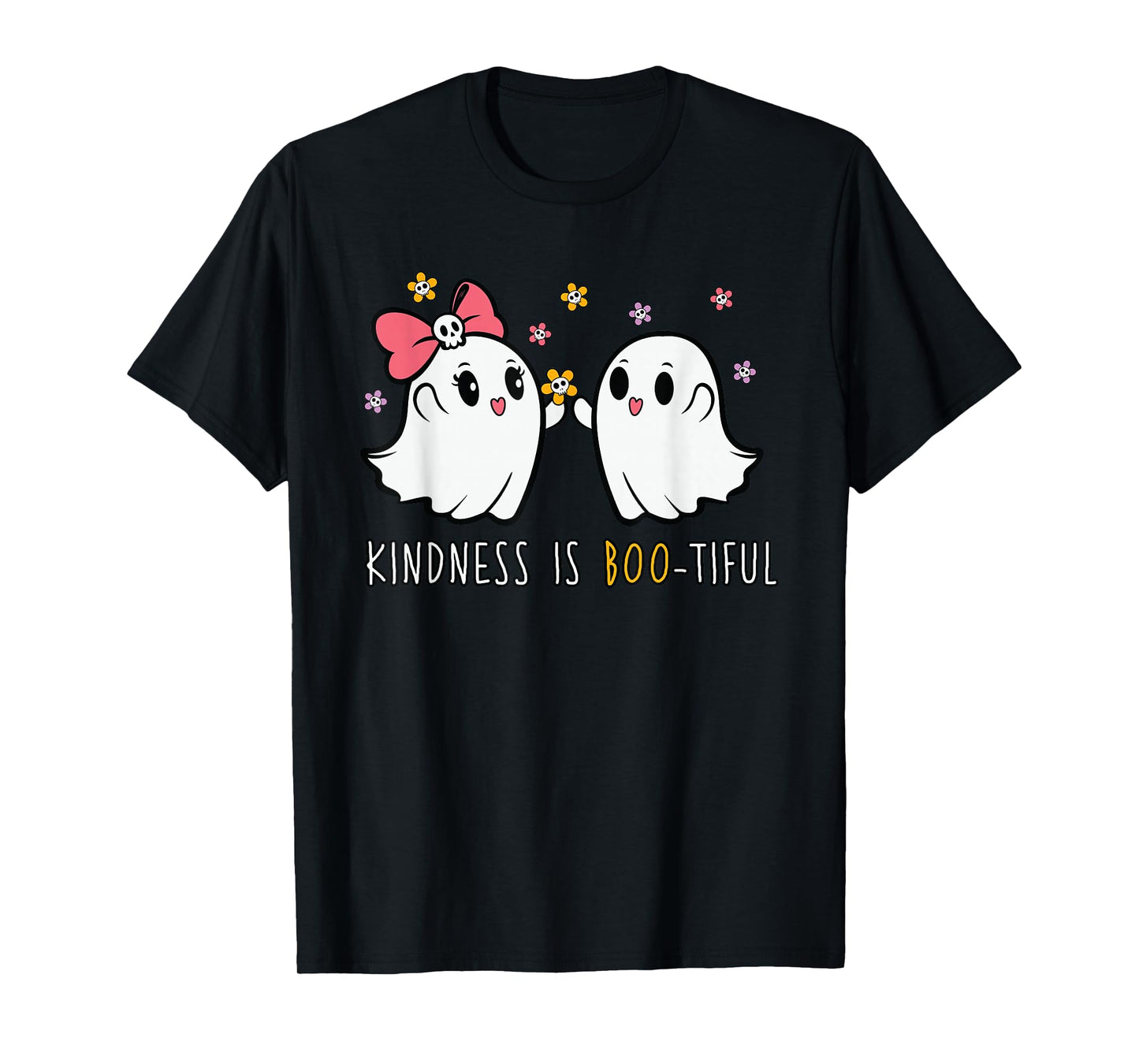 Cute Halloween Teacher Kindness is Boo-Tiful T-Shirt