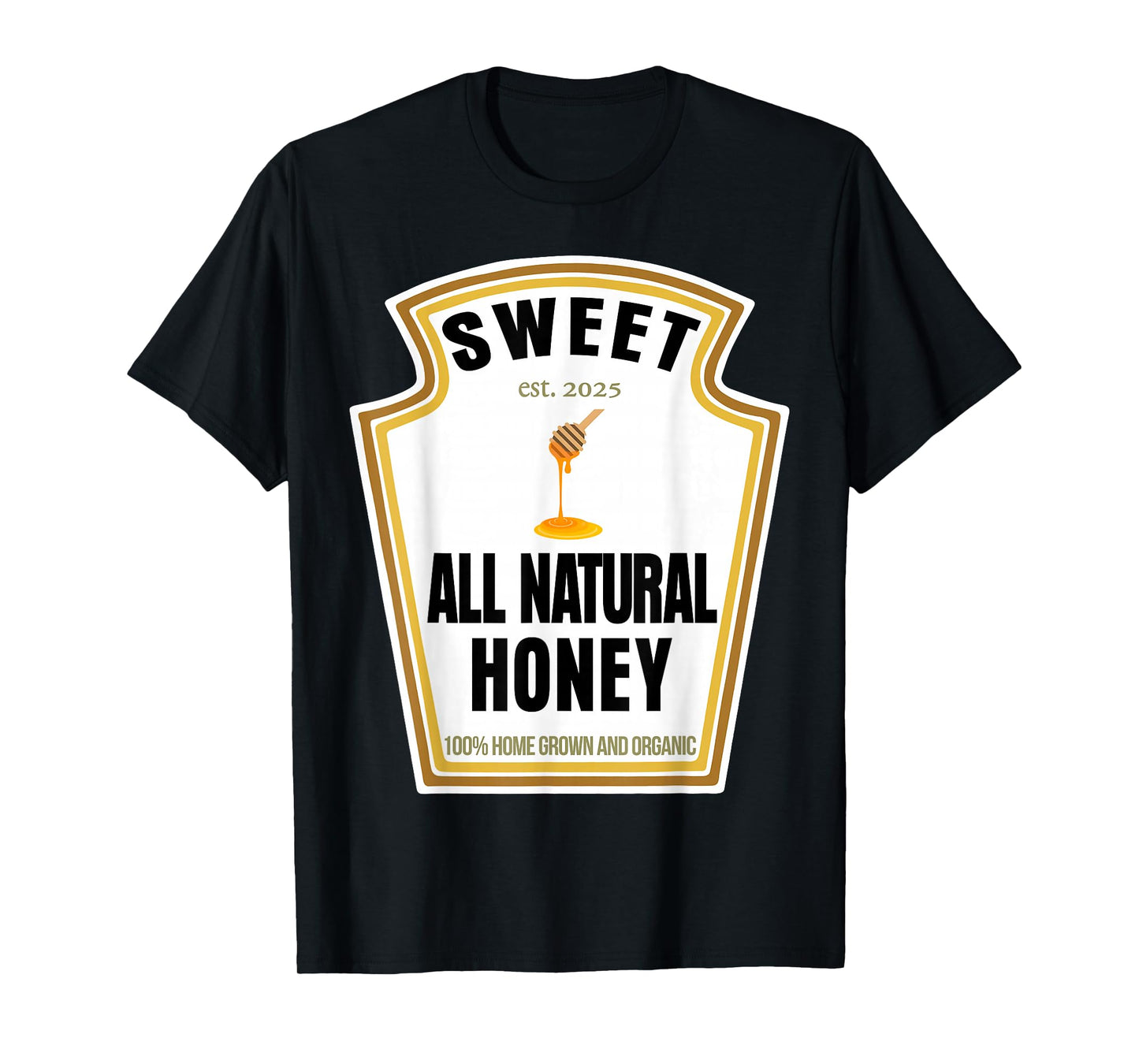 Sweet Natural Honey Condiment Spice Costume Party Matching T-Shirt