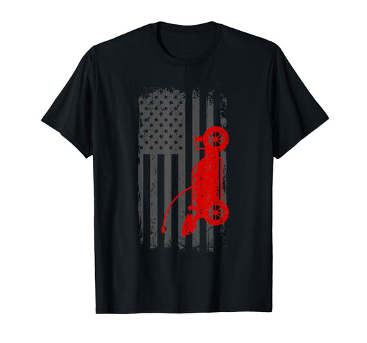 Distressed RC Car American Flag Racing Racers Patriotic Gift T-Shirt