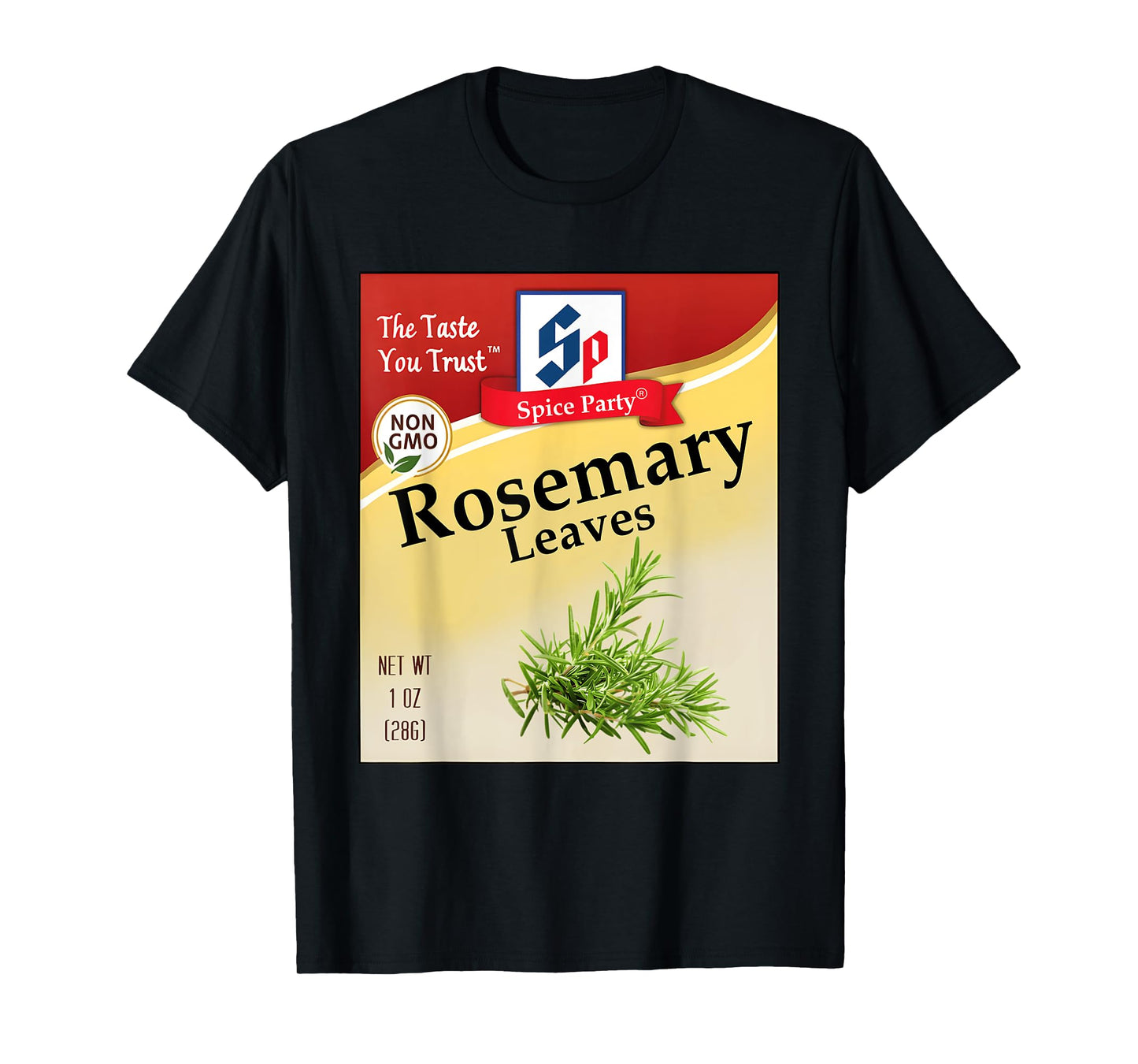Rosemary Leaves Condiment Costume Holiday Spice Group T-Shirt