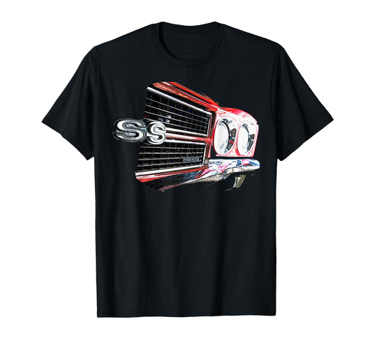 1970 70 Chevelle SS Half Grill Trending Chevys Muscle Car T-Shirt