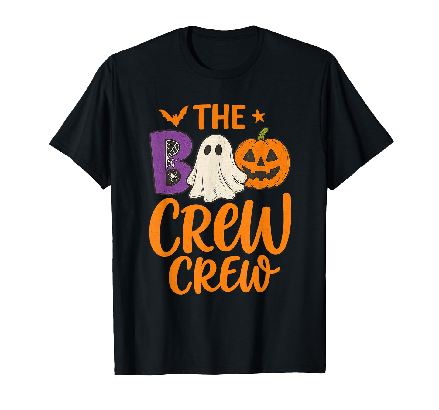 Halloween The Boo Crew Cute Ghost Spooky Family Matching T-Shirt