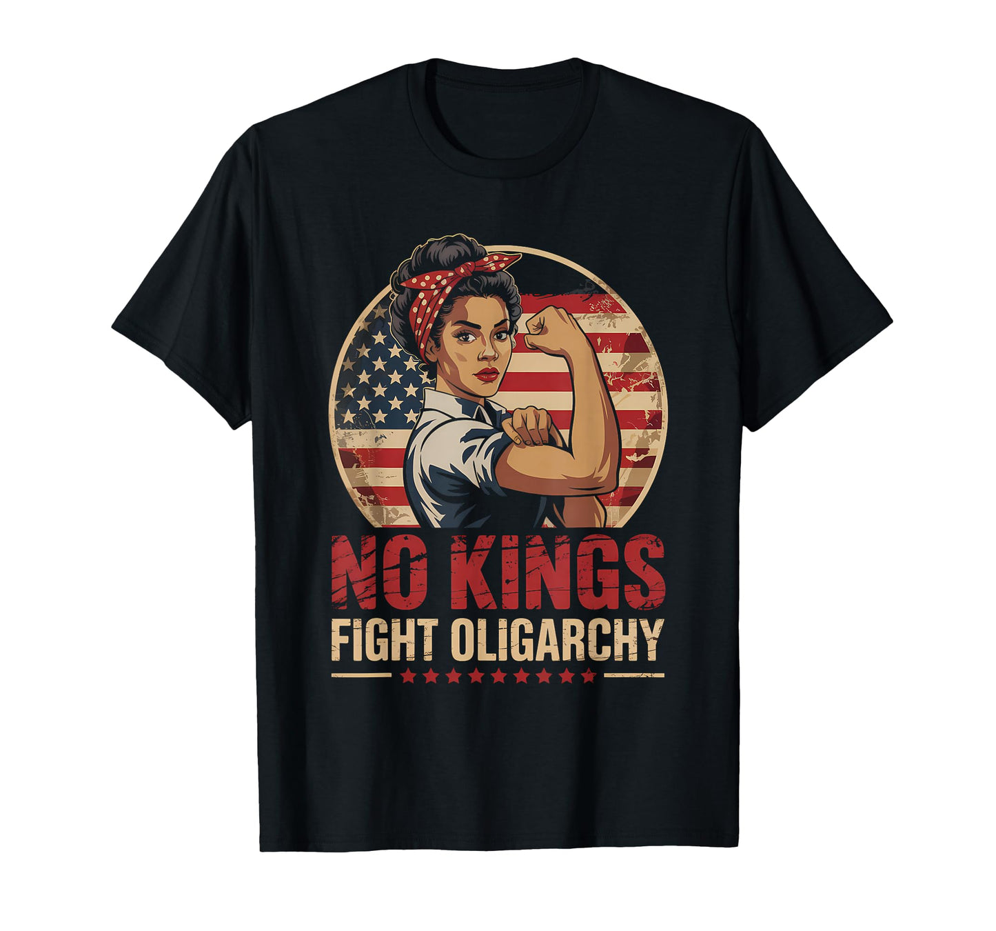 No Kings T Shirt Fight Oligarchy No Kings In America Women T-Shirt