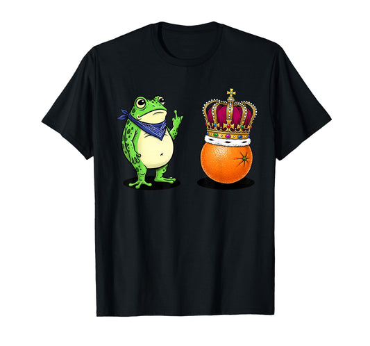 Activist Frog Against Dict No Kings in Portland Frog Protest T-Shirt